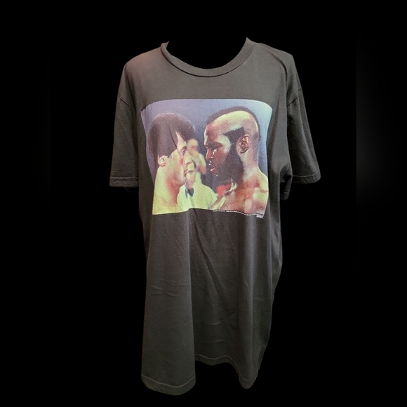 Local Celebrity Graphic Black T-Shirt Rocky XL Mens - Picture 9 of 11